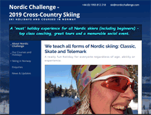 Tablet Screenshot of nordicchallenge.com